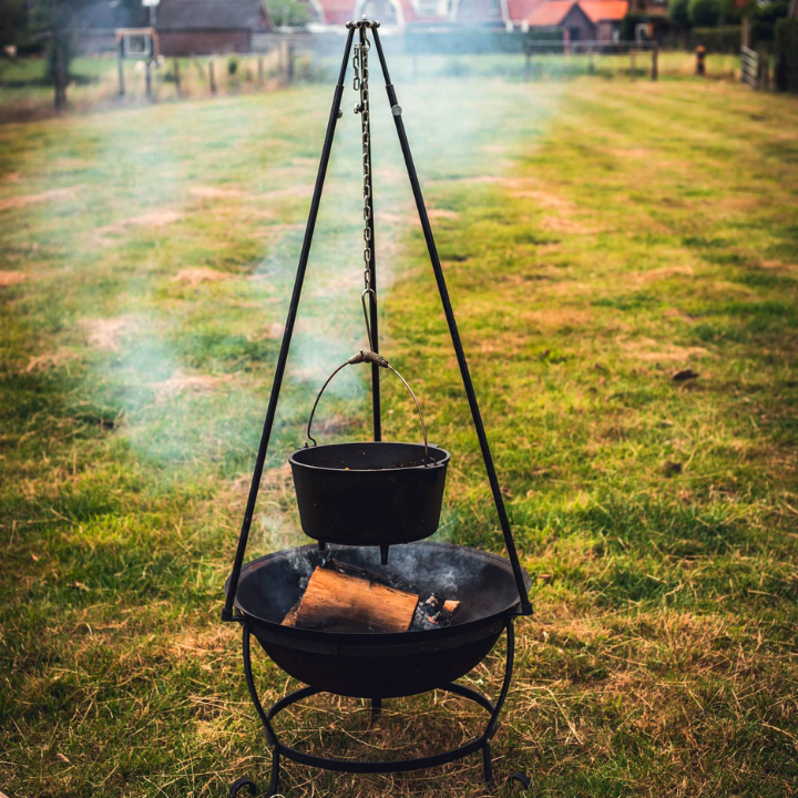 The Windmill Dutch Oven 9 quarts Met Pootjes Vuur & Rook