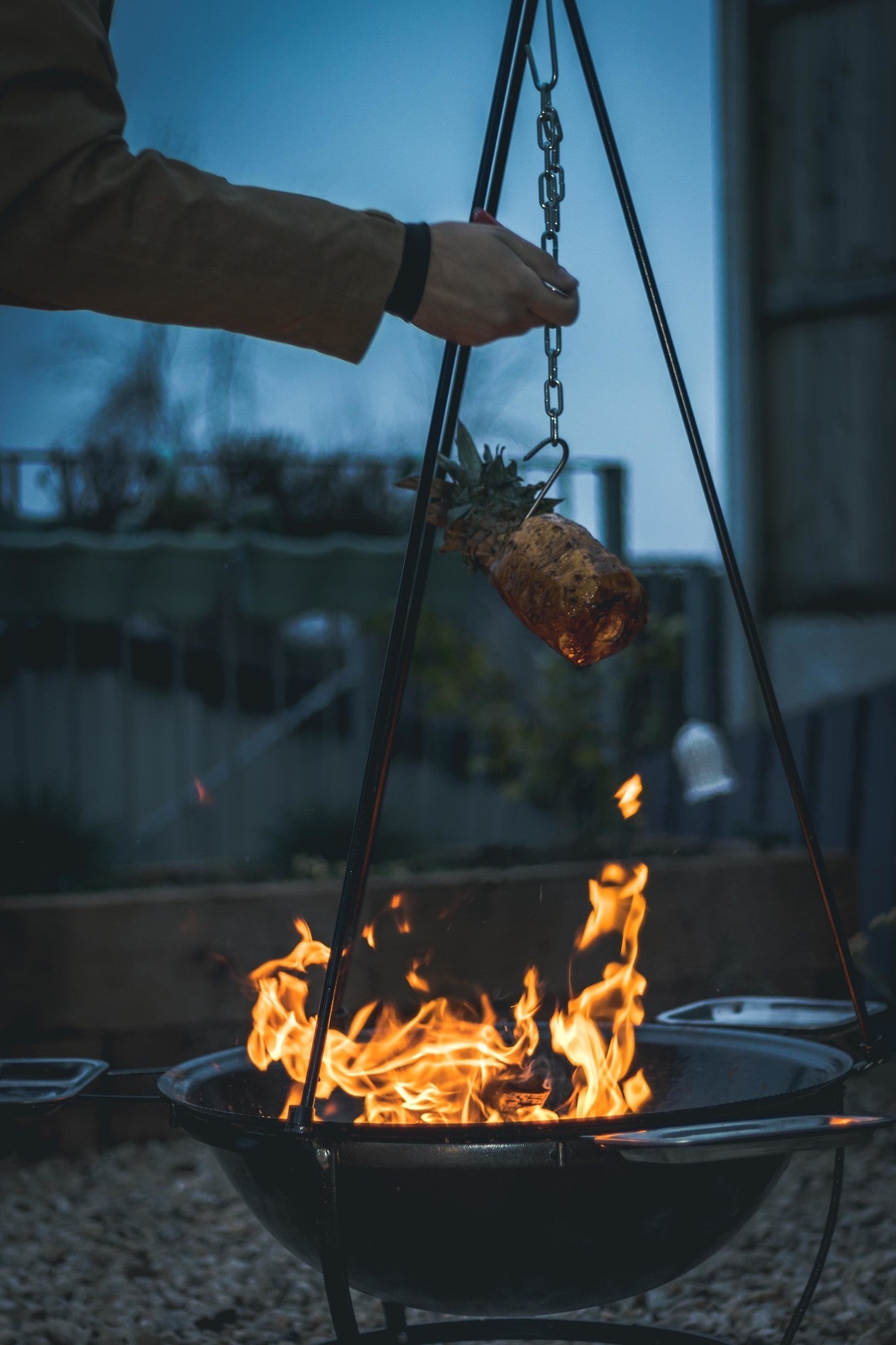 The Windmill Campfire Place Set Complete Vuur & Rook