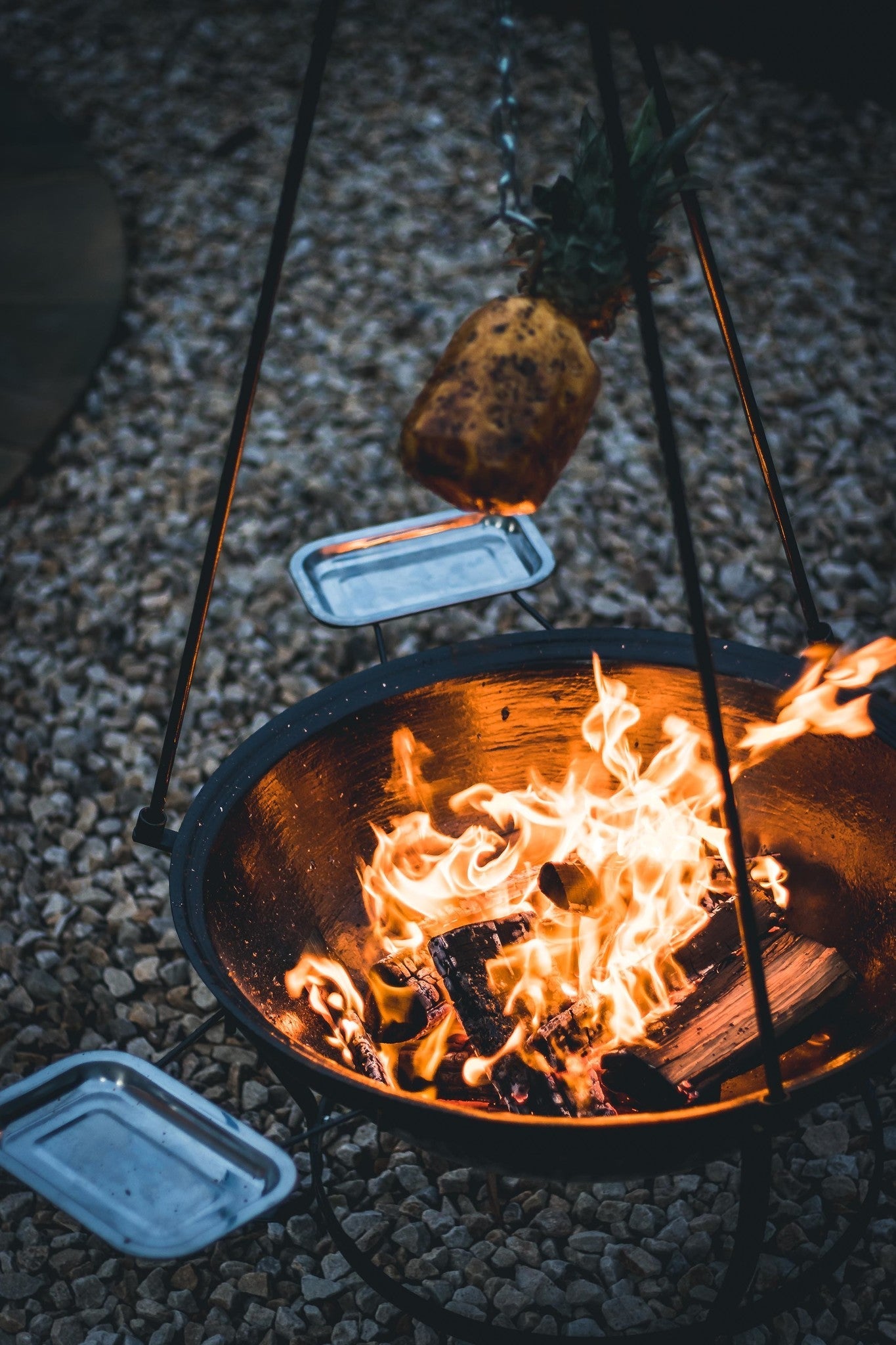 The Windmill Campfire Place Set Complete Vuur & Rook