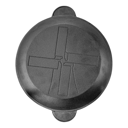 The Windmill Cast Iron Paella Pan / Sauteerpan Vuur & Rook