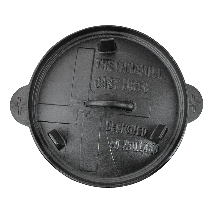 The Windmill Cast Iron Paella Pan / Sauteerpan Vuur & Rook