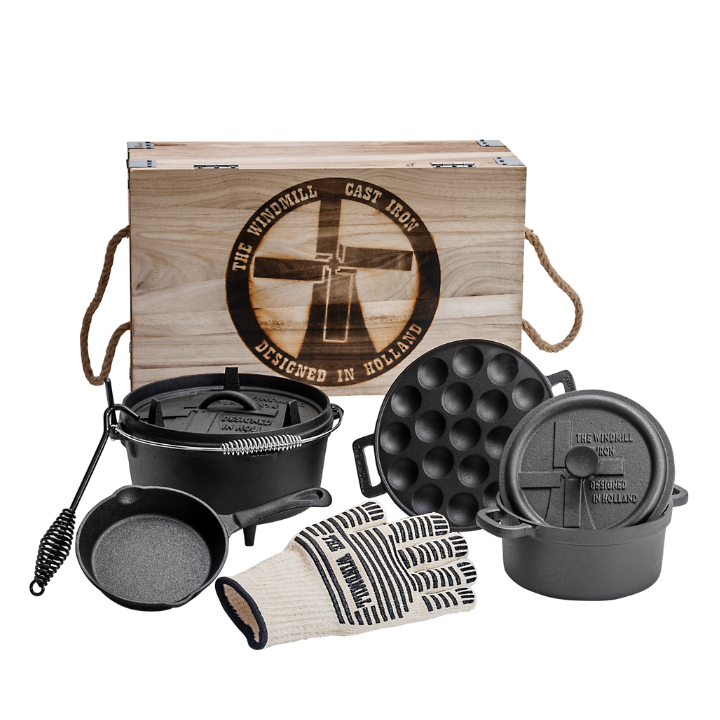 The Windmill Cast Iron Starter Set Vuur & Rook