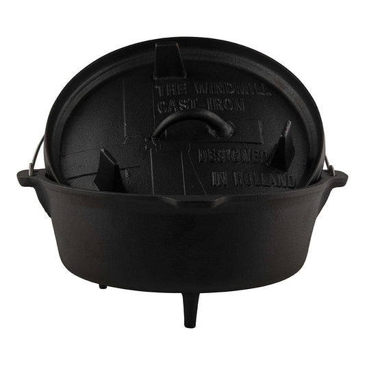 The Windmill Dutch Oven 6 quarts Met Pootjes Vuur & Rook