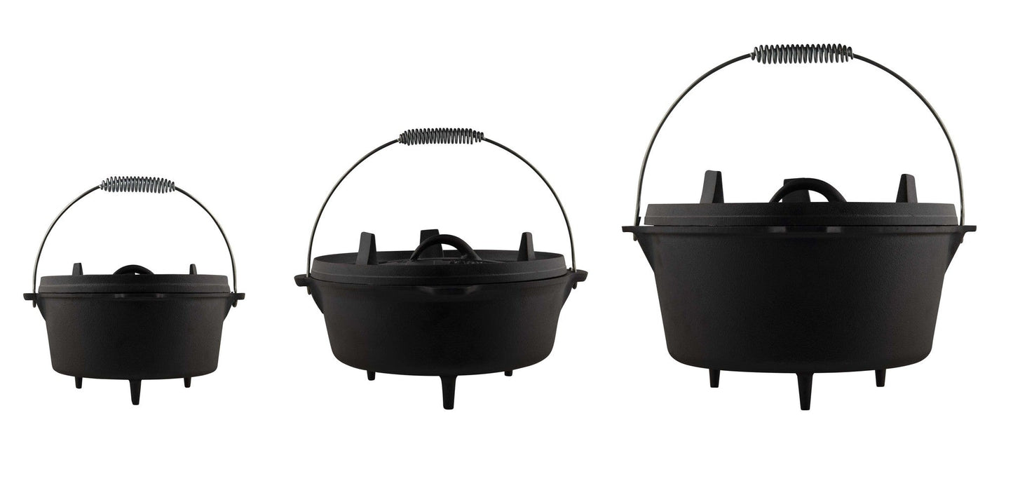 The Windmill Dutch Oven 6 quarts Met Pootjes Vuur & Rook