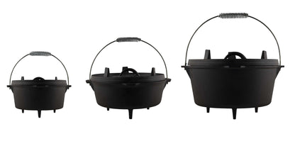 The Windmill Dutch Oven 6 quarts Met Pootjes Vuur & Rook