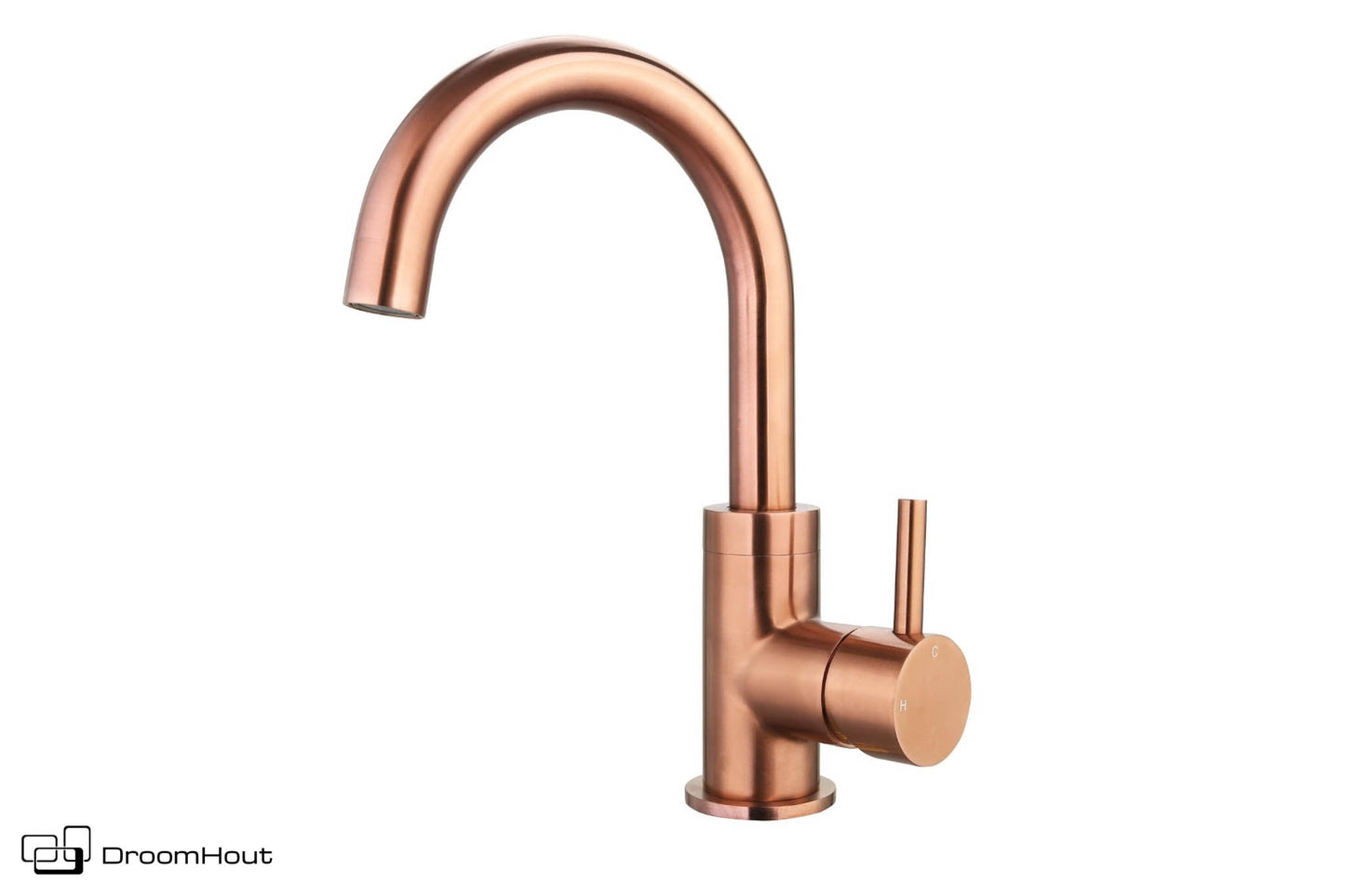 Wastafelmengkraan brons DroomHout