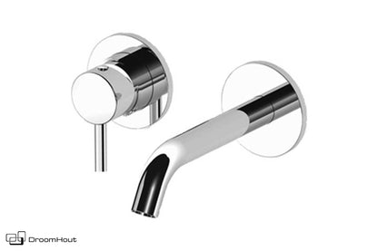 Wastafelmengkraan inbouw chroom DroomHout