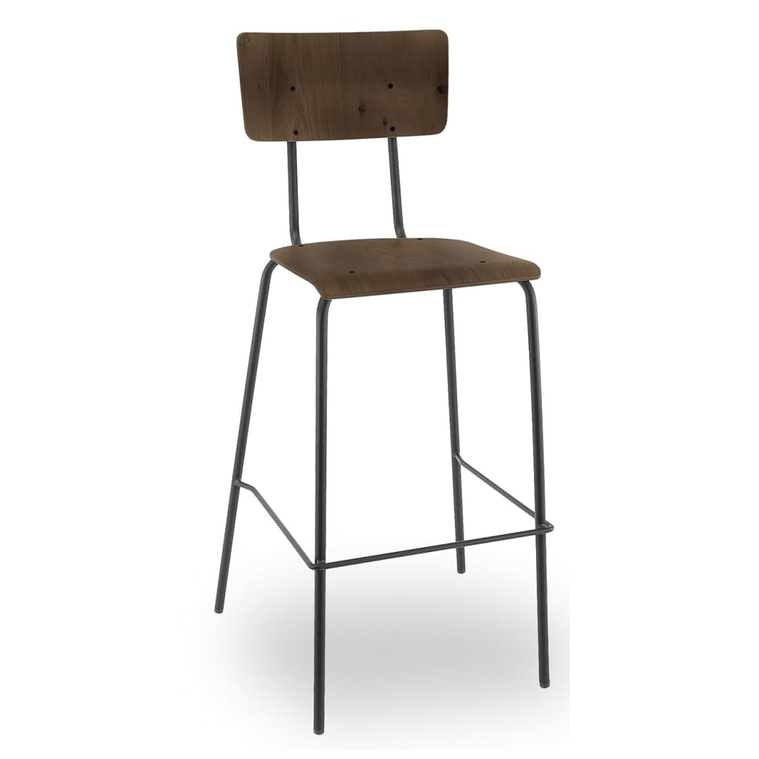 Workliving Werk- en woonkruk, hoog, vintage hout -