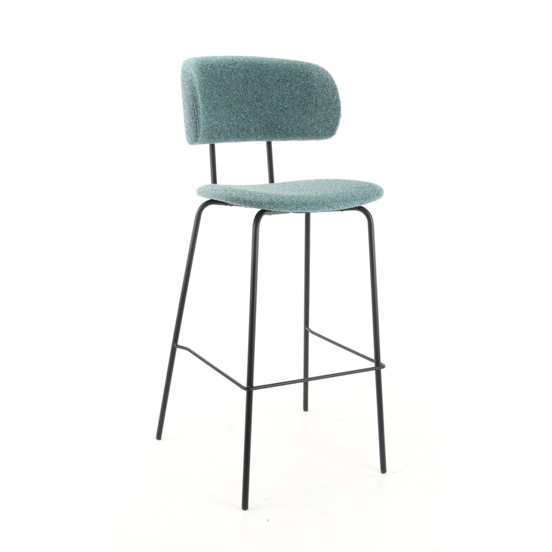 Workliving Werk- en woonkruk Hoog Society Bo - Boucle Petrol - Furniture > Chairs > Table & Bar Stools > Bar Stools