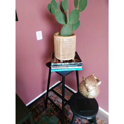 Workliving Werk-leef Barkruk Massief Zwart Eiken Bike -